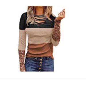 Pretty multicolored top